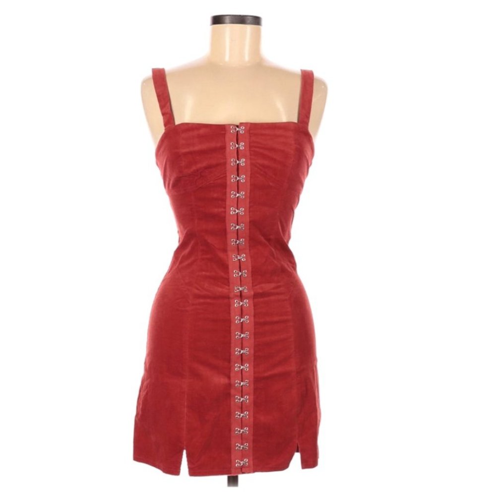 Skylar + Madison Burnt Red Dress